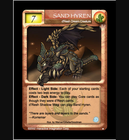 Sand Hyren - Foil